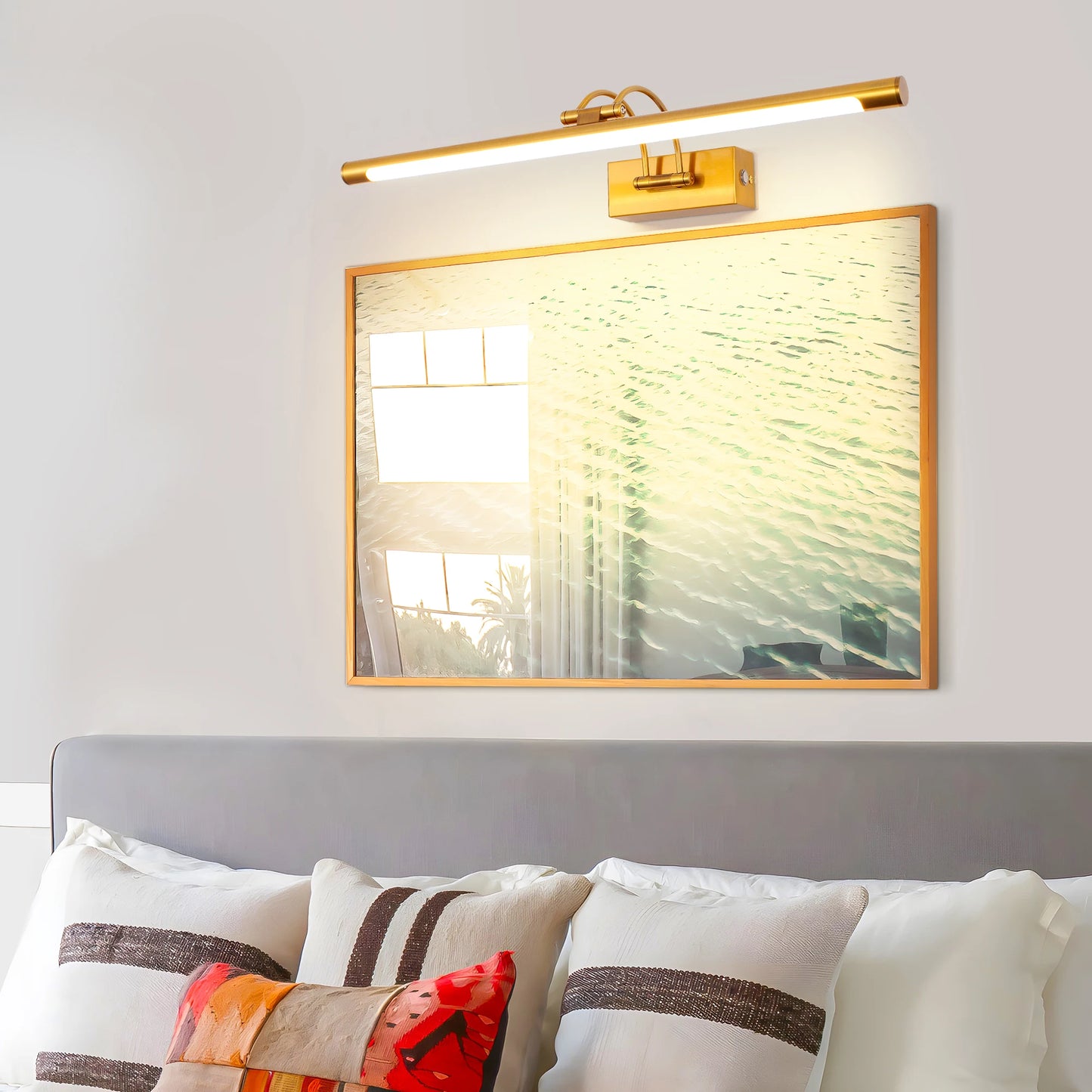 Modern LED Vanity Lights With Switch 12W Toilet Bathroom Waterproof Mirror Lamp Retro Wall Mounted Picture Lighting Fixtures