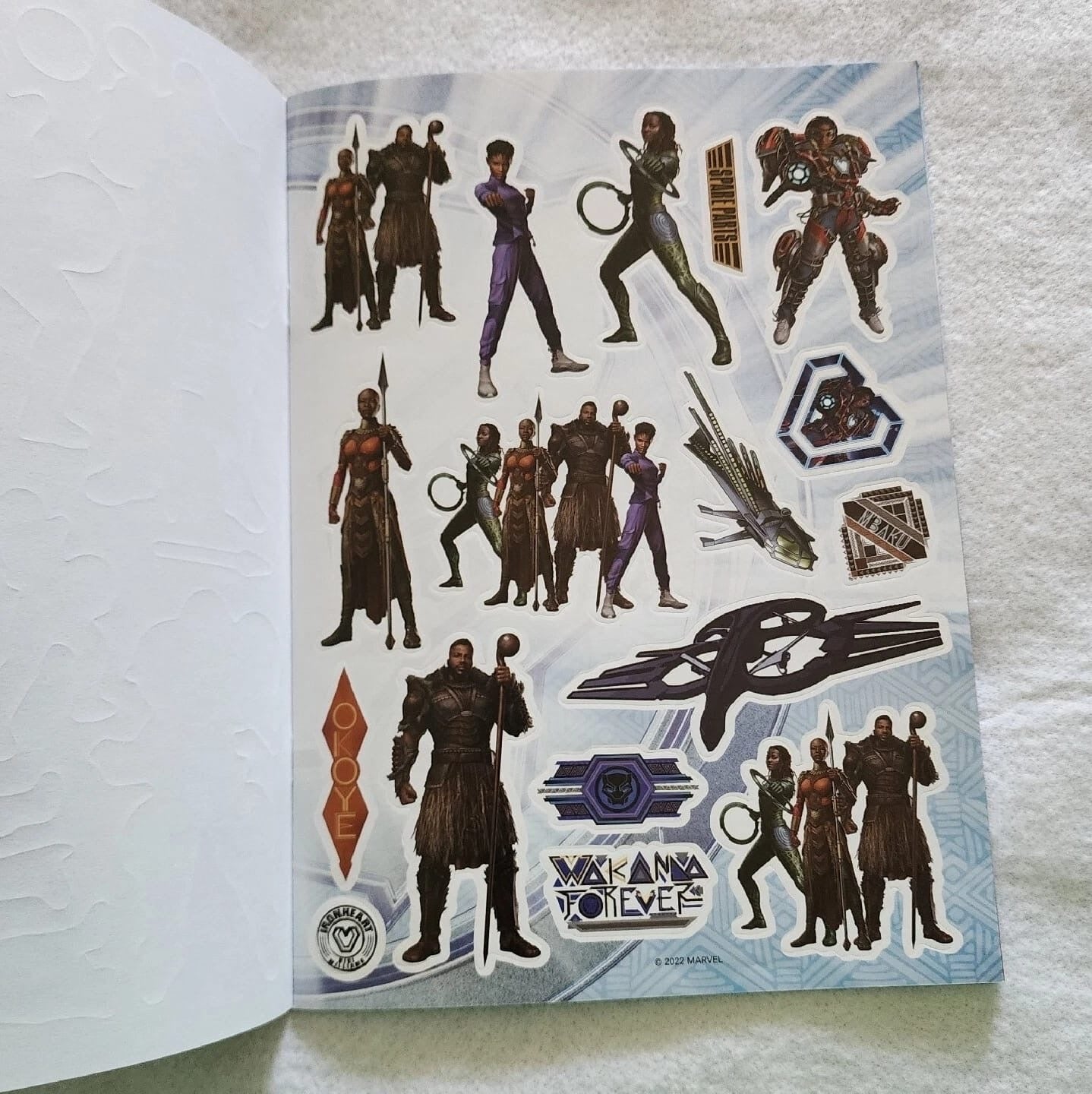 NEW Marvel Studios Black Panther Wakanda Forever Sticker Activity Book