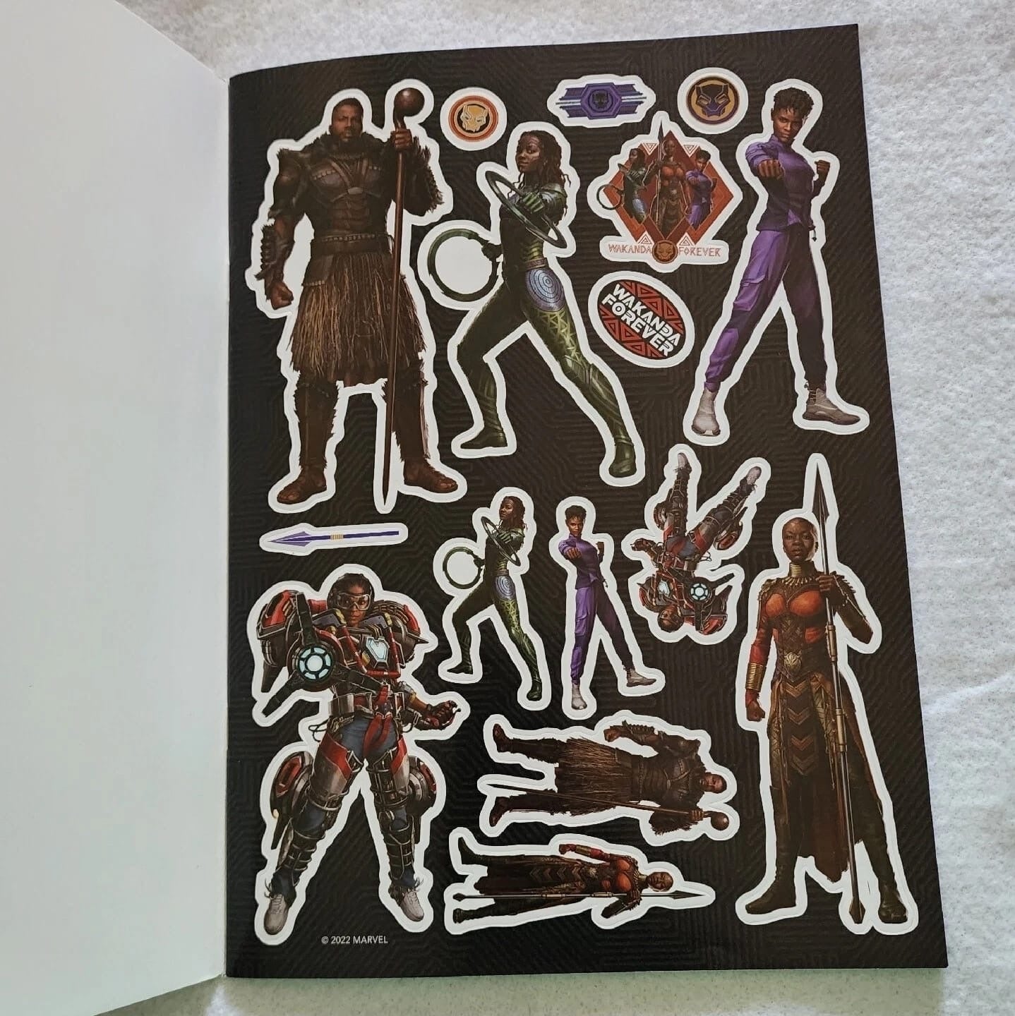 NEW Marvel Studios Black Panther Wakanda Forever Sticker Activity Book