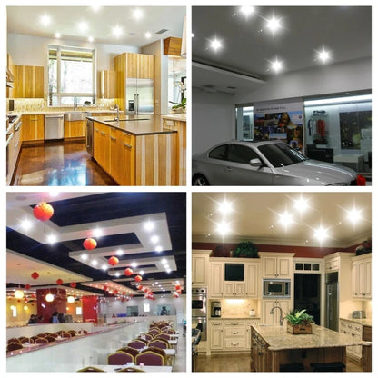 LED DC12V Mini LED Spotlight 3W Round Ultra Slim Dimmable Indoor Recessed Ceiling Downlight Cabinet Showcase Boat Lighting