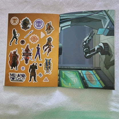Marvel Studios Black Panther Wakanda Forever Movie Activity & Coloring book