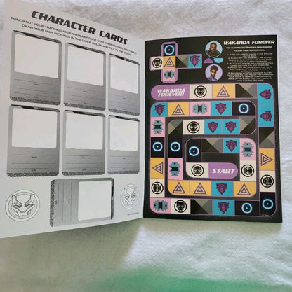 Marvel Studios Black Panther Wakanda Forever Movie Activity & Coloring book