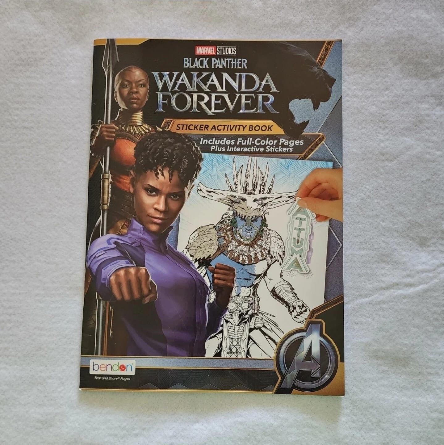 NEW Marvel Studios Black Panther Wakanda Forever Sticker Activity Book