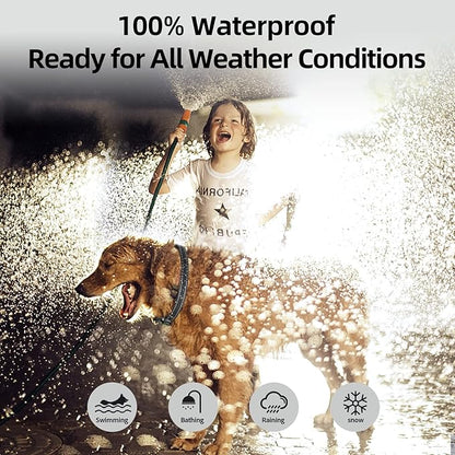 Dog Bark Collar for Large Medium Small Dogs, Rechargeable Smart Bark Collar, Anti Barking Training Collar with 5 Adjustable Sensitivity Beep Vibration (Black)