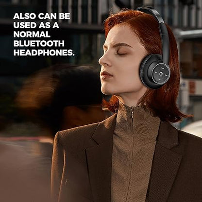 ROSIDA Wireless TV Watching Headphones, Wireless Headphones for Seniors with Transmitter Charging Base, Bluetooth Headphones for TV, No Audio Delay, Gift for Senior