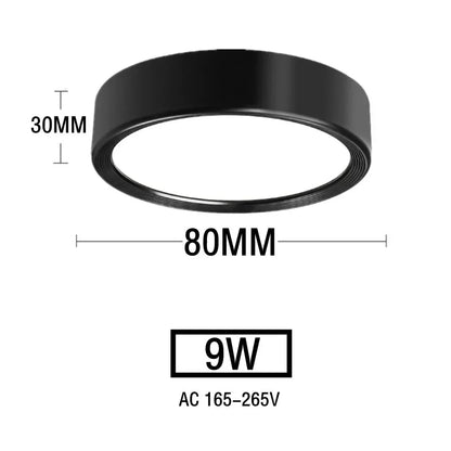 LED Ceiling Light 5W 9W 12W 15W 18W 20W Surface Mounted Downlight Ceiling Lamp for Living Room Kitchen Spotlight AC 175-265V