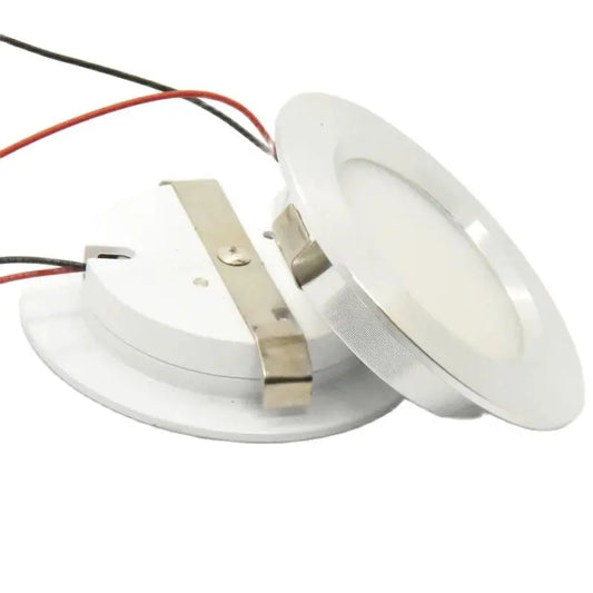 LED DC12V Mini LED Spotlight 3W Round Ultra Slim Dimmable Indoor Recessed Ceiling Downlight Cabinet Showcase Boat Lighting