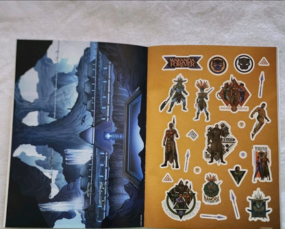 Marvel Studios Black Panther Wakanda Forever Movie Activity & Coloring book
