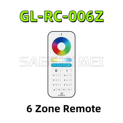 GLEDOPTO ZigBee3.0 6W 12W 3.5 Inch RGBCCT LED Downlight CRI 90+ Ceiling Recessed Light App Voice Alexa ZigBee2mqtt Conbee2 Tuya