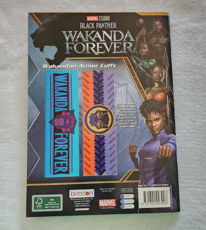 NEW Marvel Studios Black Panther Wakanda Forever Sticker Activity Book
