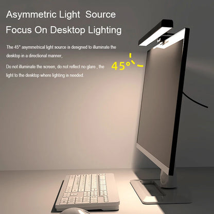 Computer Monitor Ambient Light PC RGB Background Office Desk Lamp USB Dimming Screen Hanging Lights Curved Screen Game Light Bar